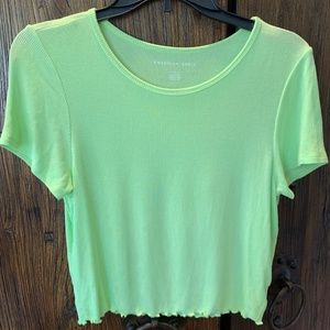 American Eagle Cropped Baby Tee